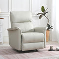 KEIKI Swivel Rocker Recliner Chair for Adults, Rocking Recliner Chair, Glider Rocking Chair, Reclining with Modern-Designed Armrests, Nursery Recliner for for Small Spaces/Living Room/Bedroom/Nursing