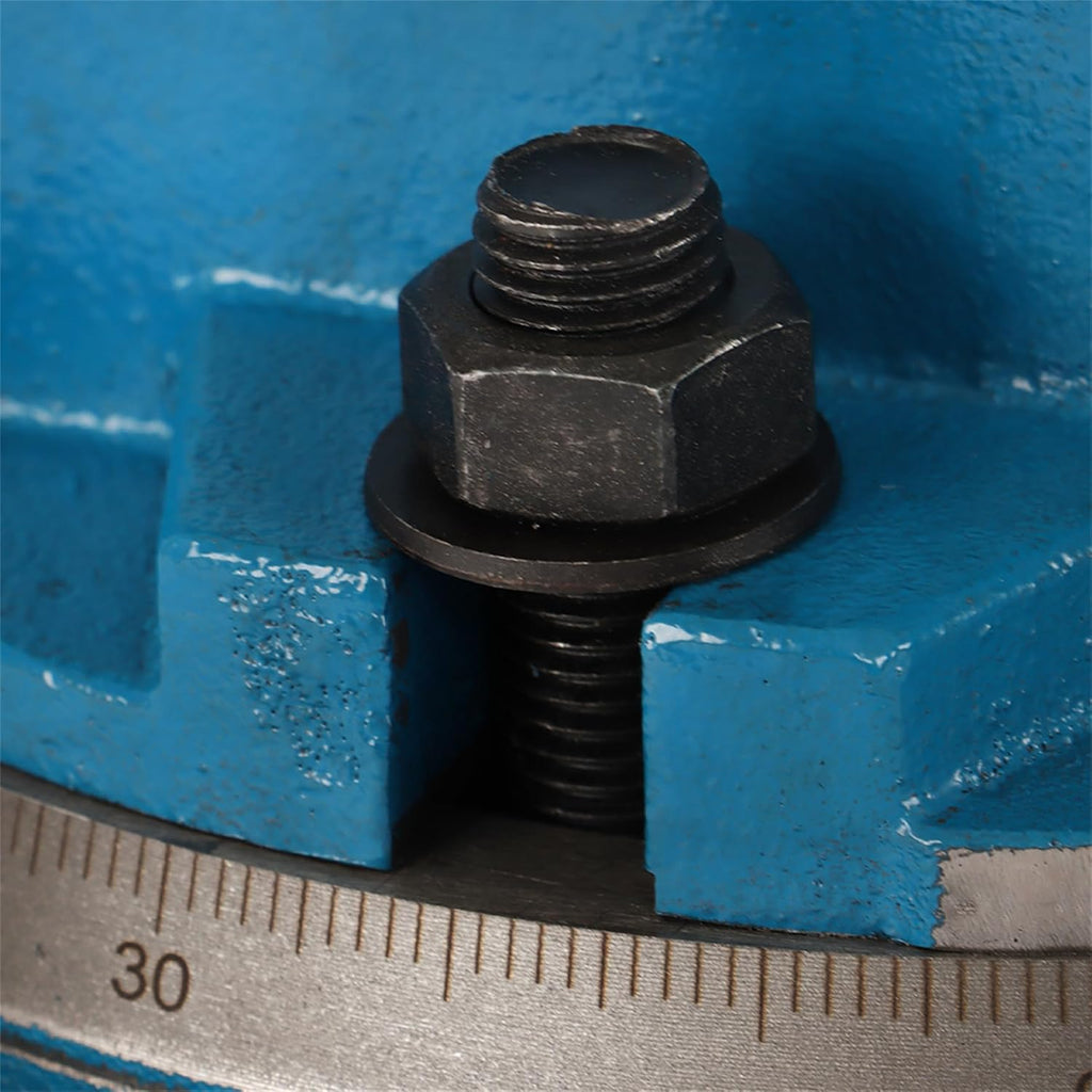 waltyotur 6 Inch Precision Mill Bench Vise W/Swivel Base for Milling Shaping and Drilling Machines