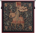 Charlotte Home Furnishings Inc. Le Chevalier I French Tapestry Wall Hanging, 58 X 58 Inch, Viscose Cotton And Polyester Blend Wall Art, Woven In France, Perfect For Home Decor And Wall Decor