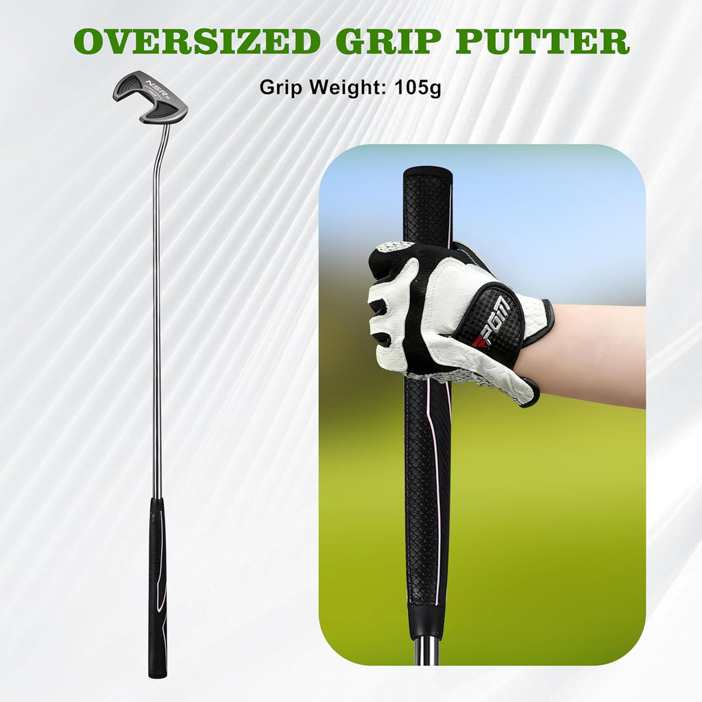 PGM 33' Golf Putters for Women Right Handed with Headcover, Alignment Aid High Moi Mallet Putter Golf Club for Straighter Putts