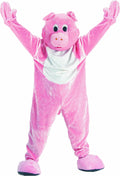 Dress Up America Pig Mascot Costume for Adults and Teens - Plush Pig Costume Set