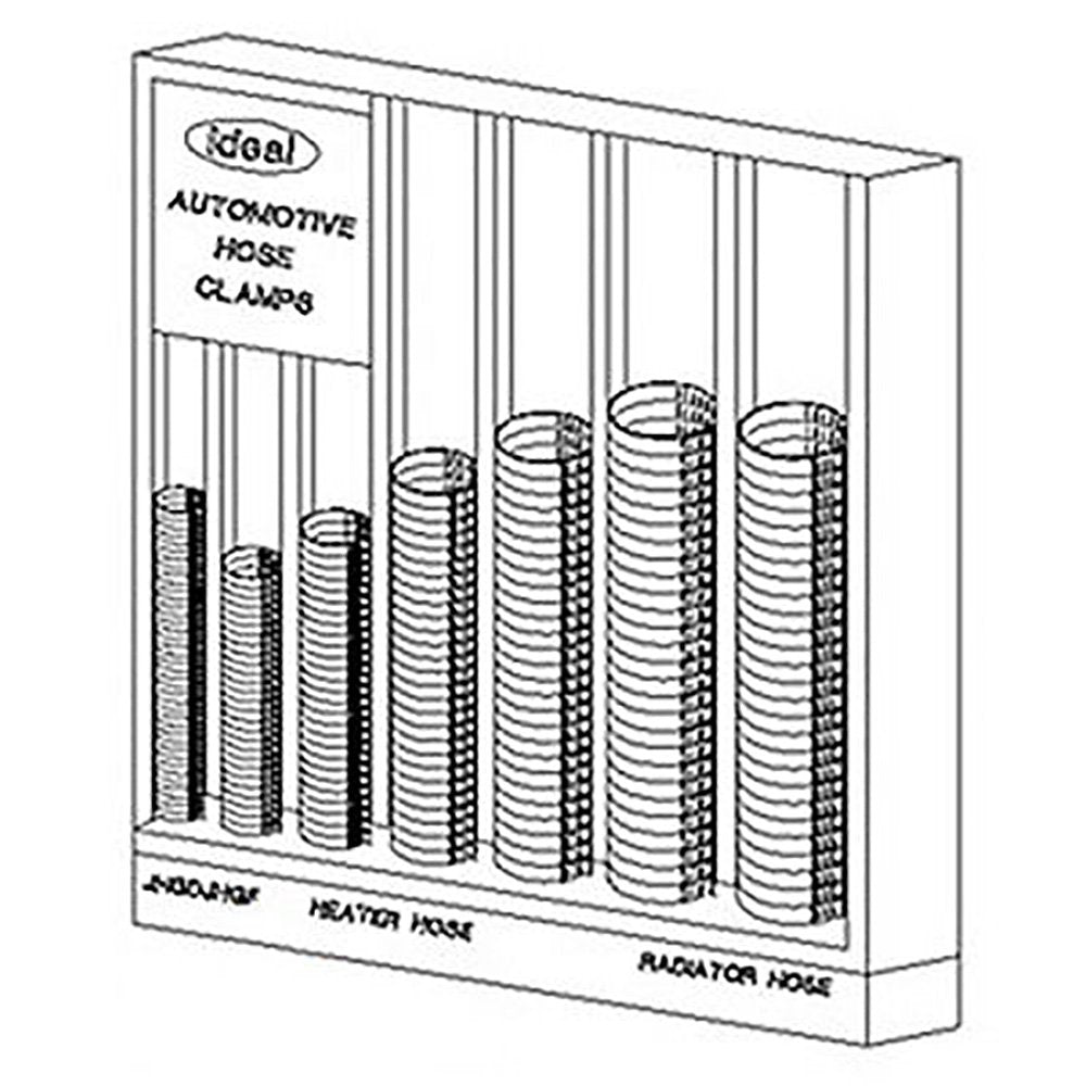 14B5401 New Universal Hose Clamp Assortment 110 Pieces