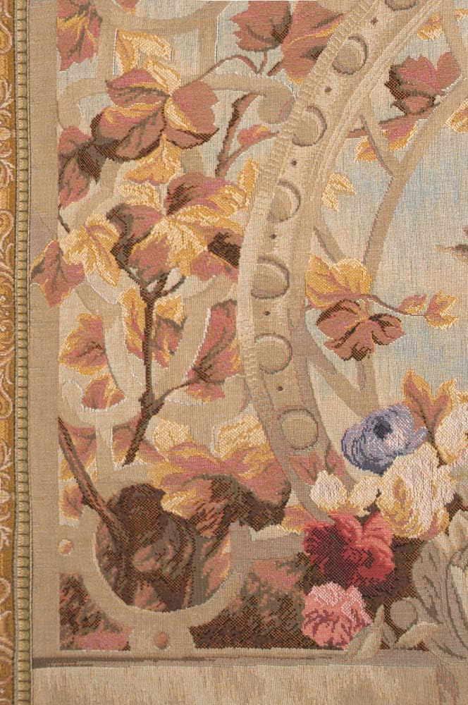C Charlotte Home Furnishings Inc Beauvais II French Tapestry Wall Hanging | Viscose Cotton and Polyester Blend Wall Art | 34 in. x 54 in | Home Decor Accents