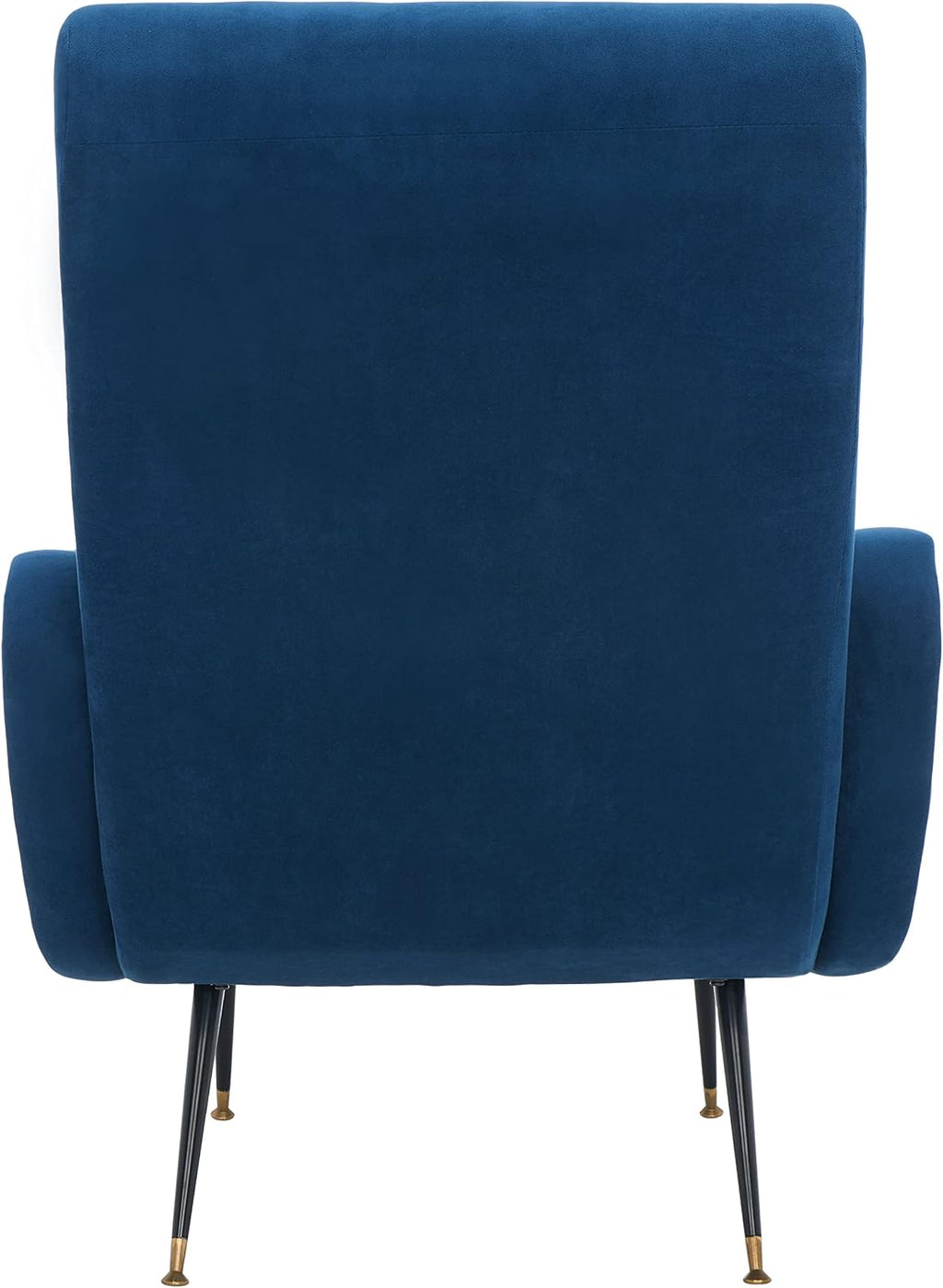 Safavieh Home Collection Elicia Retro Navy Velvet Accent Chair