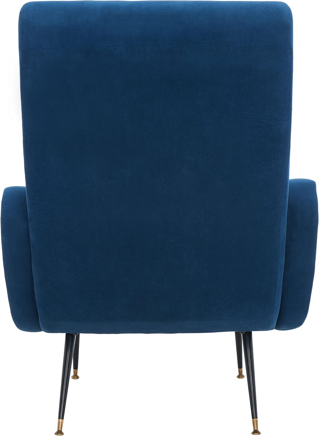 Safavieh Home Collection Elicia Retro Navy Velvet Accent Chair