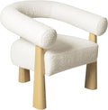 Tov Furniture Spara Cream Performance Boucle Accent Chair (Cream)