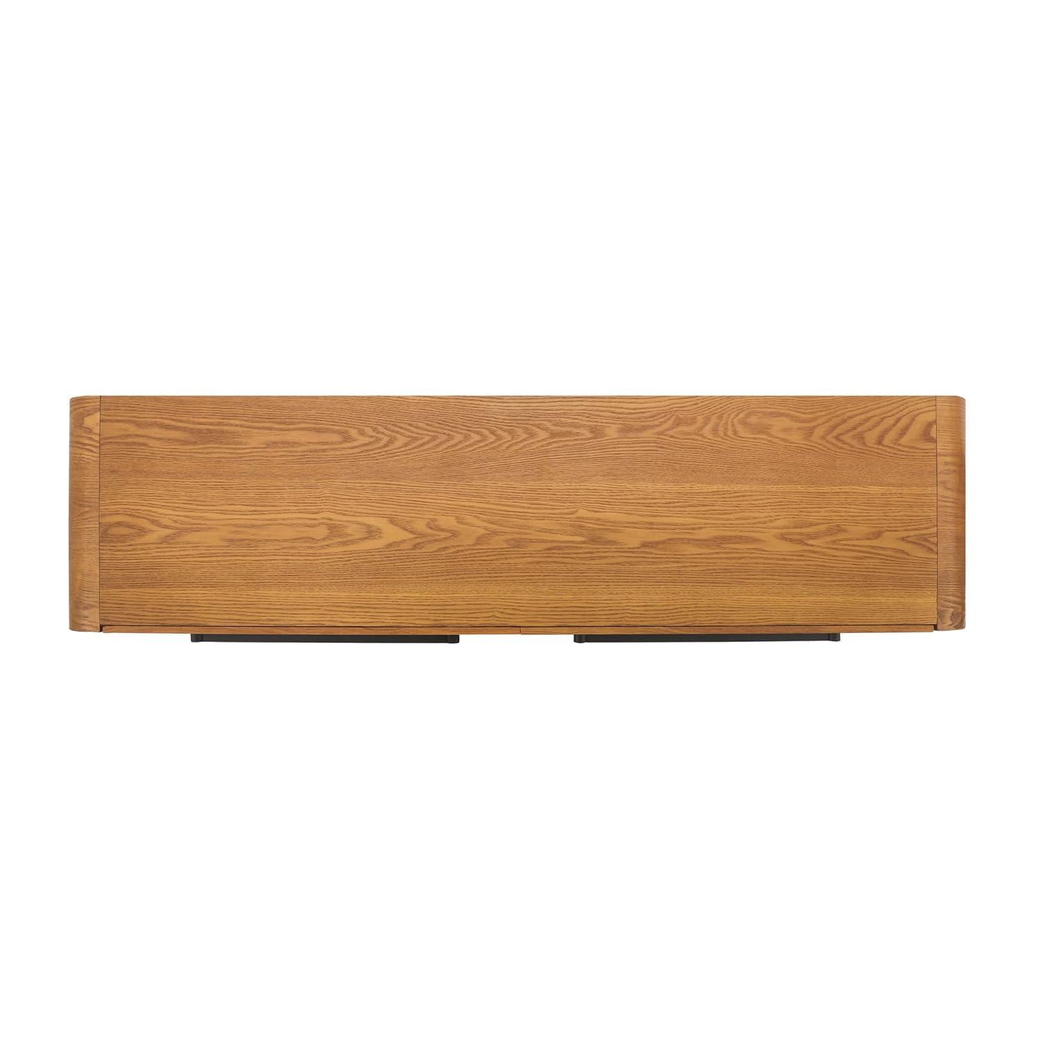 Christopher Knight Home Rulor Modern Sideboard Buffet Cabinet, Wooden Storage Cabinet Organizer, Living Room TV Stand Entertainment Center, Narrow Console Table, Natural