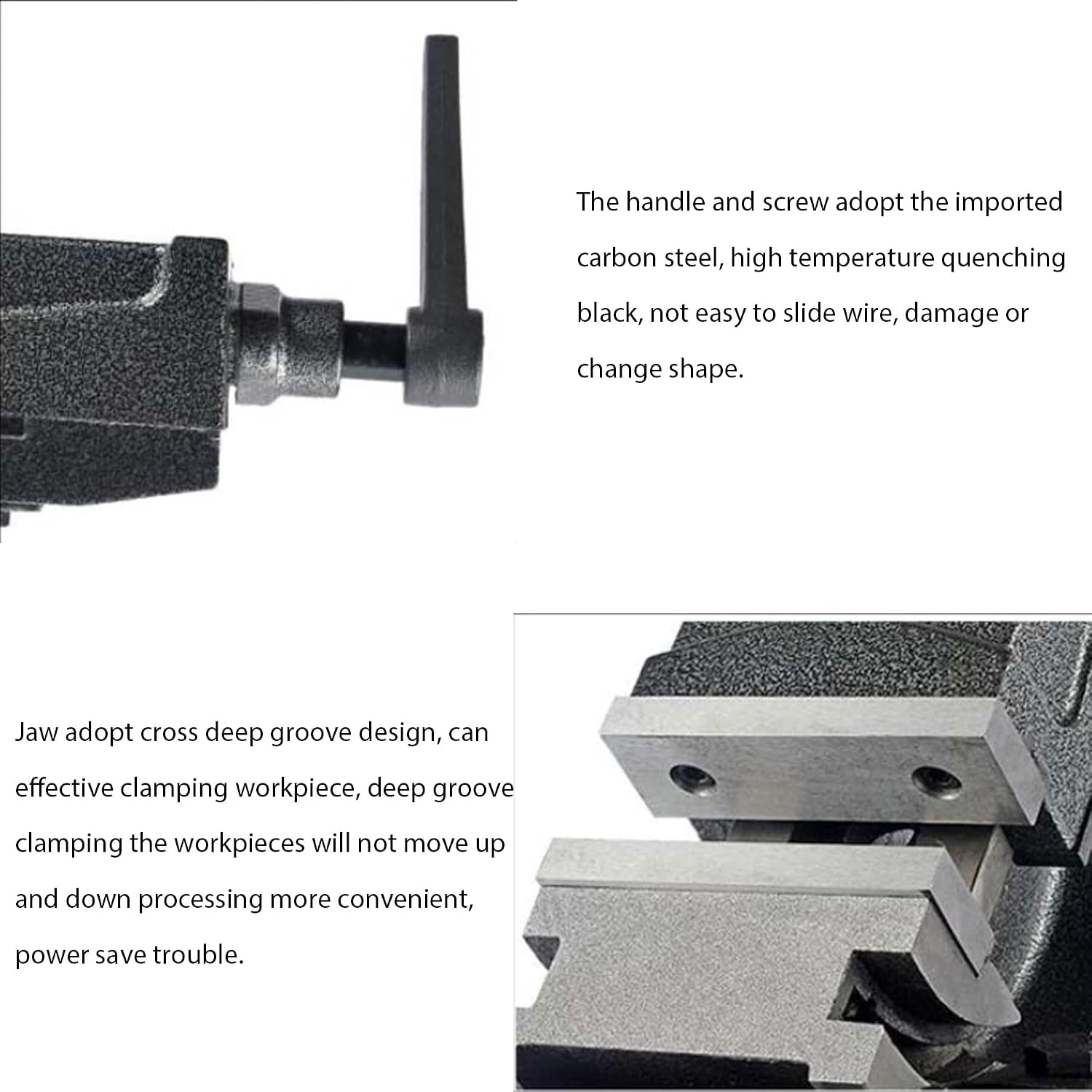 5 Inch Milling Machine Vise with Base, Bench Vise Tilting and Swiveling Milling Vise Precision Clamping milling machine vise for Mills/Grinders/NC Machines