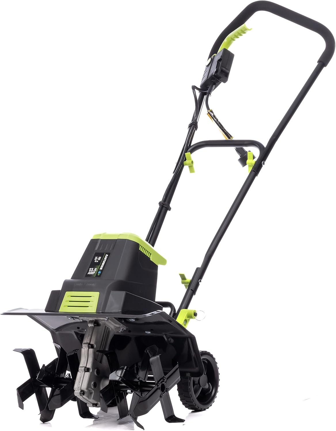 Earthwise Power Tools by ALM TC70016EW 13.5-Amp 16-Inch Electric Garden Tiller Cultivator, Fixed Tines, Black
