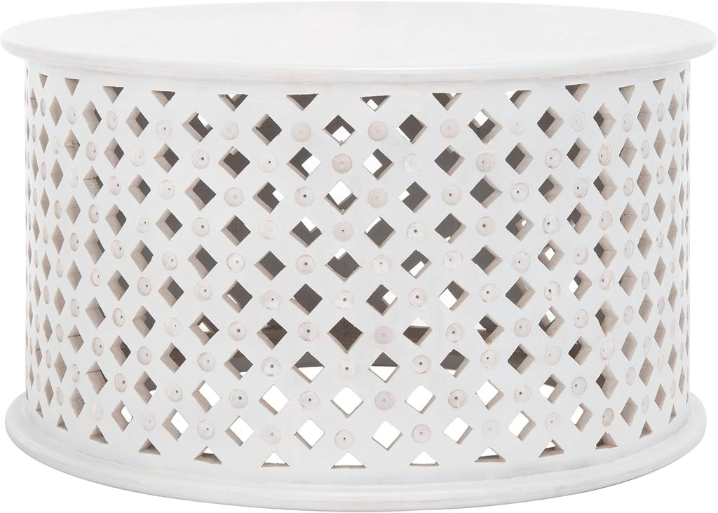 Safavieh Home Collection COF5301 Table, White Wash
