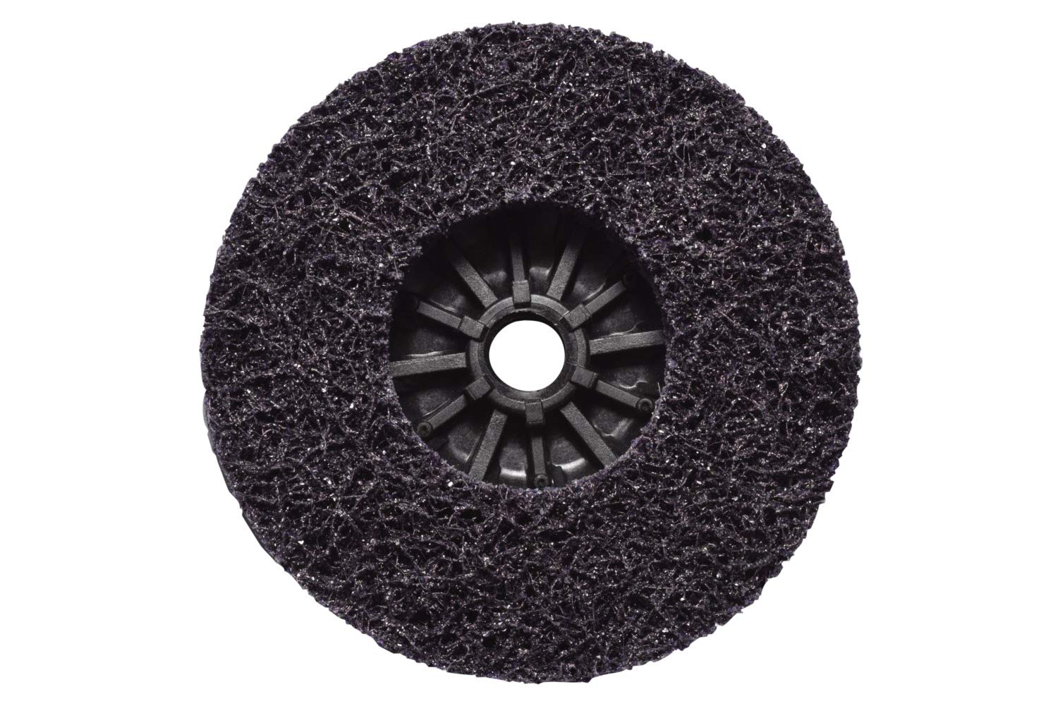 3M Scotch-Brite Clean and Strip XT Pro Disc, XO-DC, SiC Extra Coarse, 4 in x 1/4 in, Pack of 10, Silicon Carbide Cuts Aggressively and Leaves a Fine Finish, Resists Loading, Purple