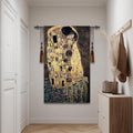 ORIMONY The Kiss by Gustav Klimt Woven Tapestry Wall Hanging, Large Vintage Medieval Tapestry for Room Aesthetic (80L x 54W)