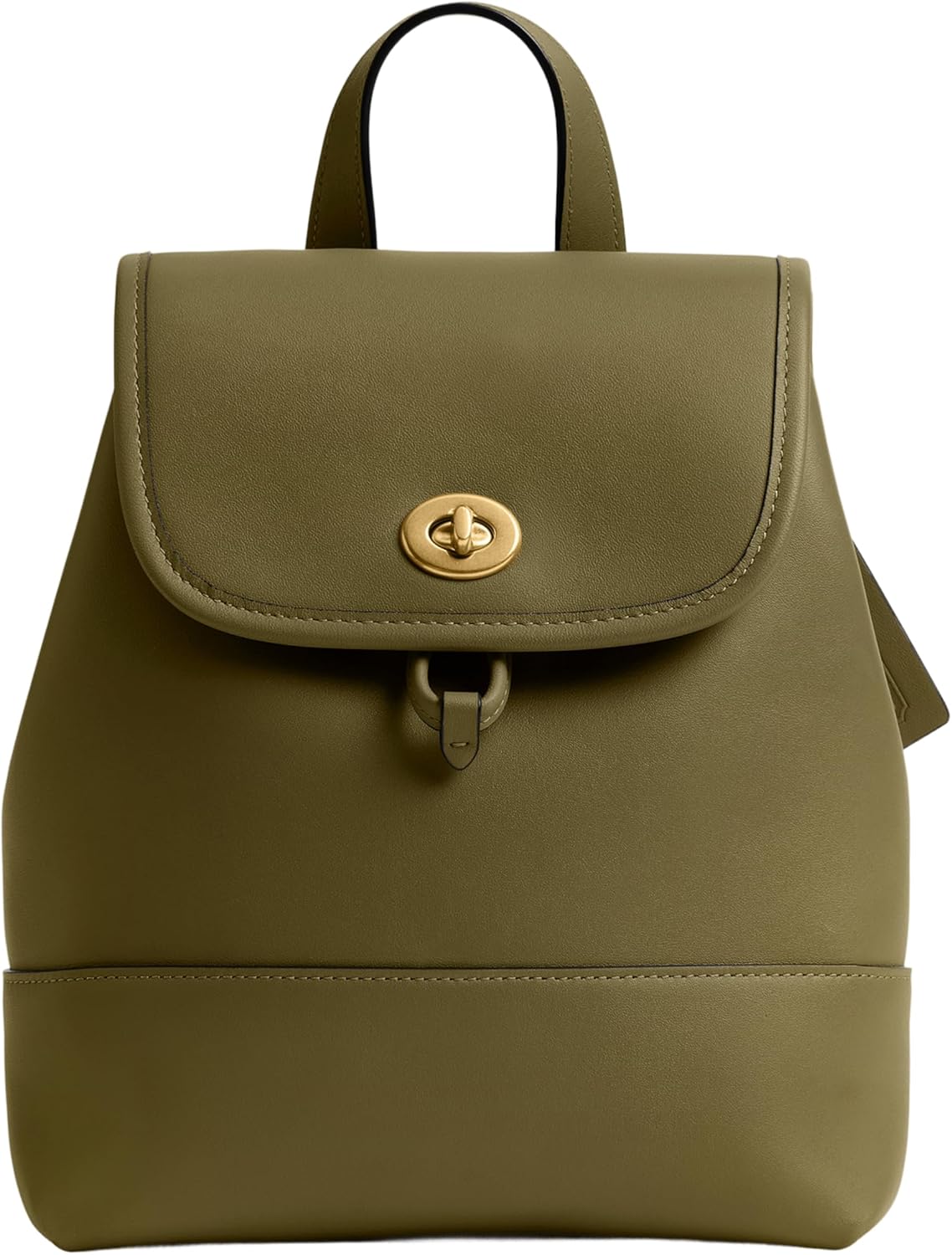 COACH The Originals Glovetanned Leather Turnlock Backpack