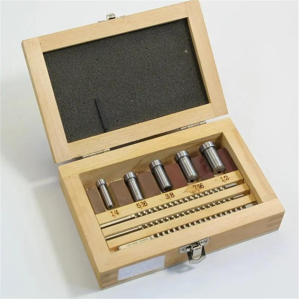 9pcs HSS KEYWAY BROACH SET Bushing CNC METAL CUTTING Industrial Tools