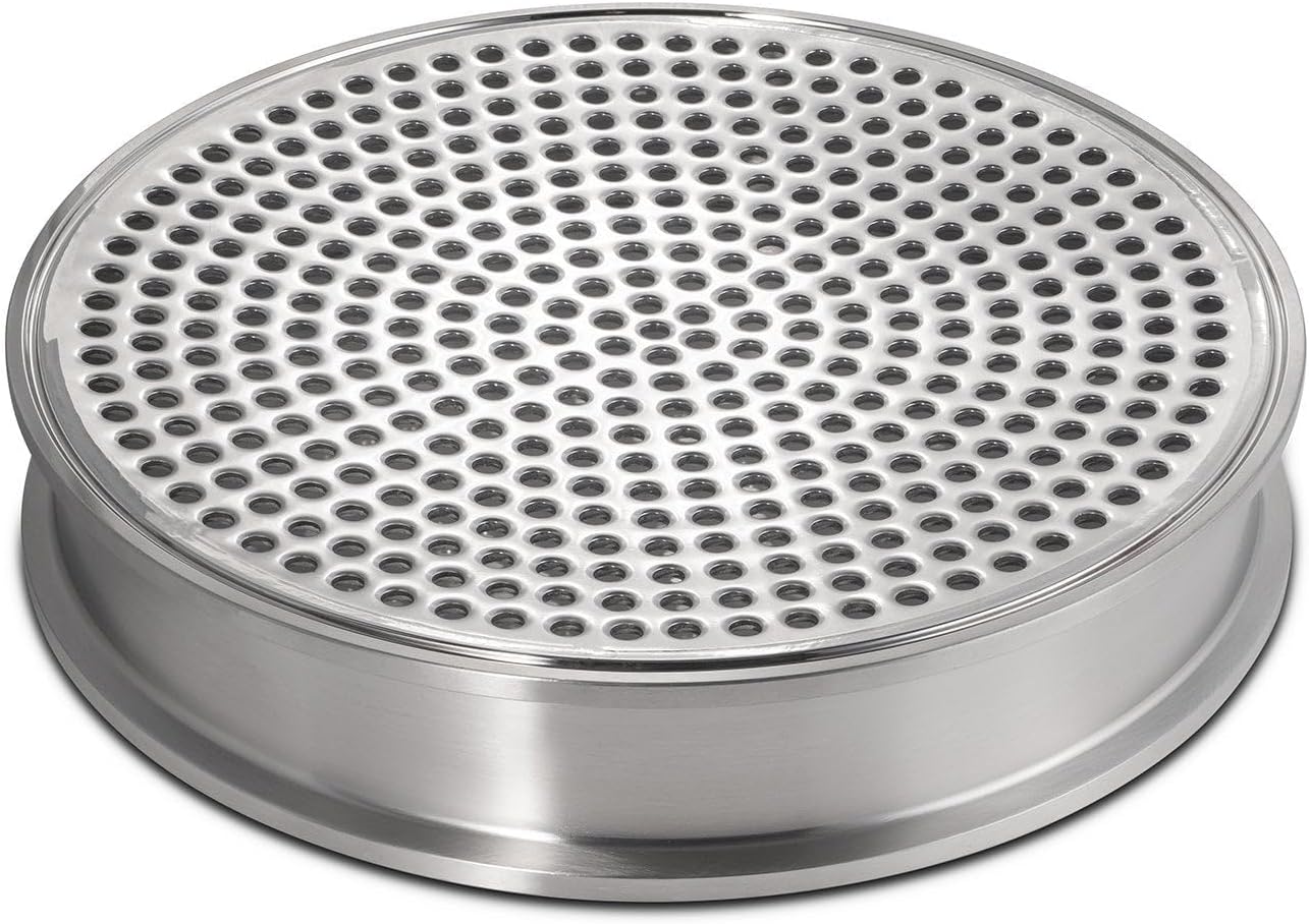 BVV Bottom Weld Tri-Clamp Filter Plate size 10-inch