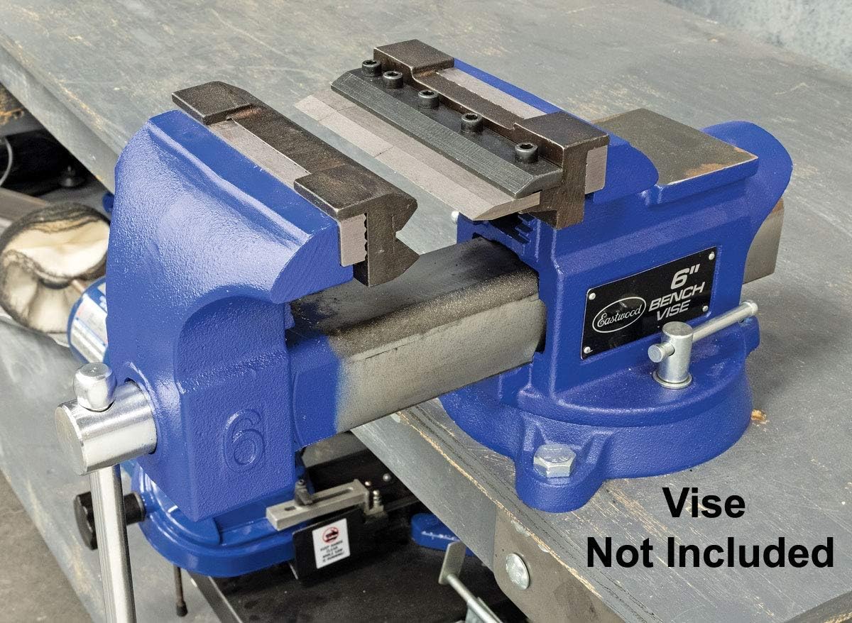 Eastwood 6 in. Vise Mount Press Metal Brake Bender Attachment Cross Slide On Workbench For Bend Sheet