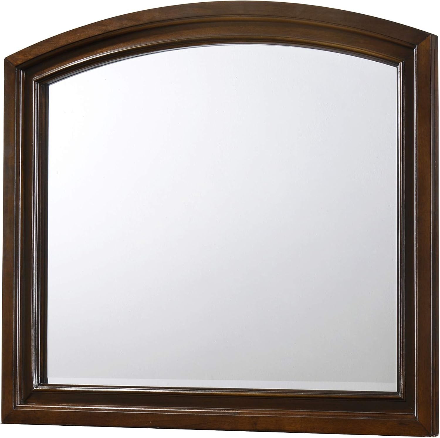 Glory Furniture G8900 Meade Wood Frame Mirror in Cherry