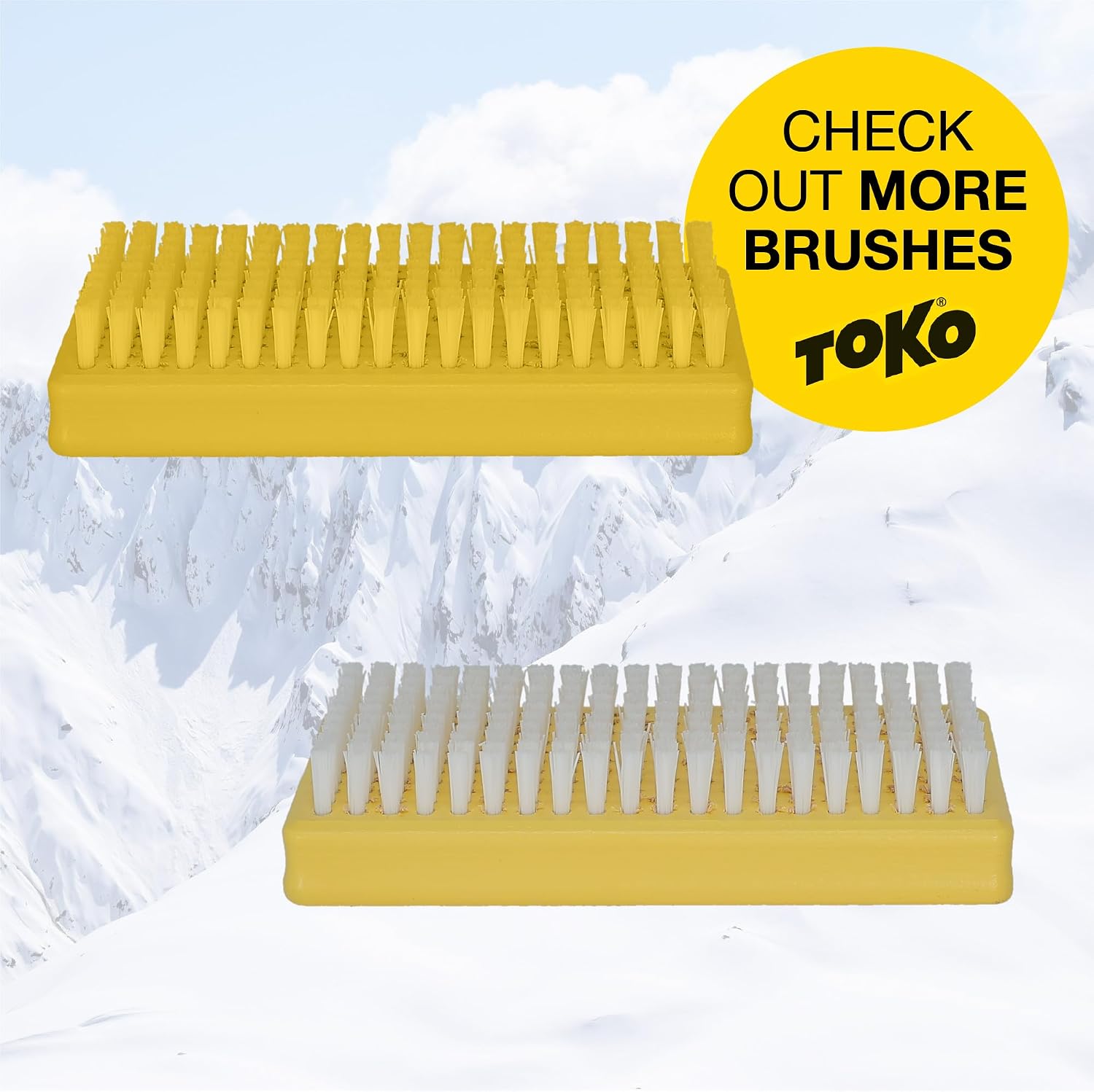 TOKO Ski and Snowboard Waxing Rotary Brush 10mm Steel