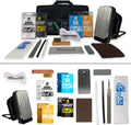 DEMON UNITED USA Diamond Star Edition Ski & Snowboard Tuning Kit, All Season Snow Conditions Wax Kit, Hot Wax Iron, Wax Apron, Nylon Brush, Brake Retainers
