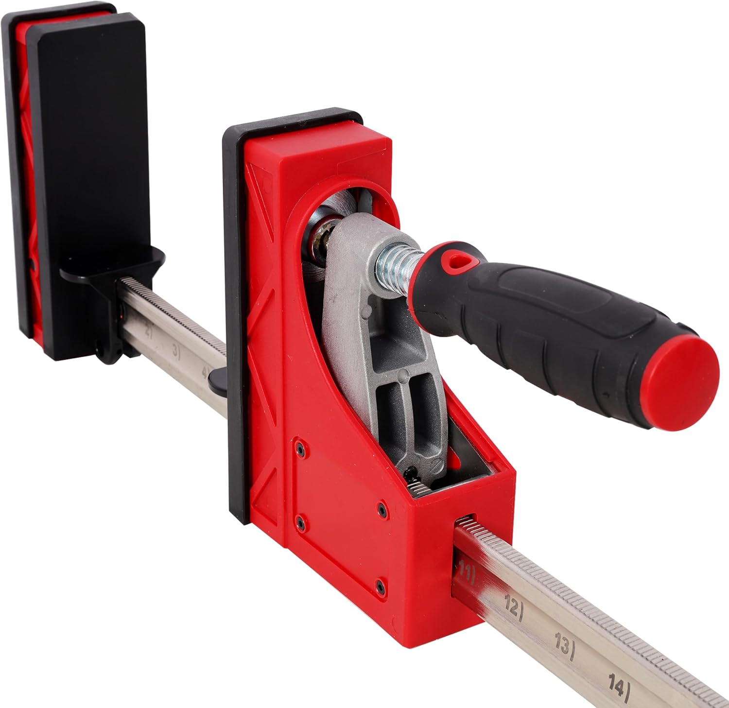 Parallel Clamp Kit 12 Piece Set, 24 Inch Clamps (2pcs) and 40 Inch Clamps (2pcs) with Bench Dogs (4pcs) and Framing Blocks (4pcs) for Woodworking Tools DIY
