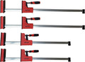 VIKING MOUNTAIN TOOL WORKS Cabinet Door Parallel Fixed Jaw Cabinet Makers Clamp Set of 4 (2x24'+2x32')