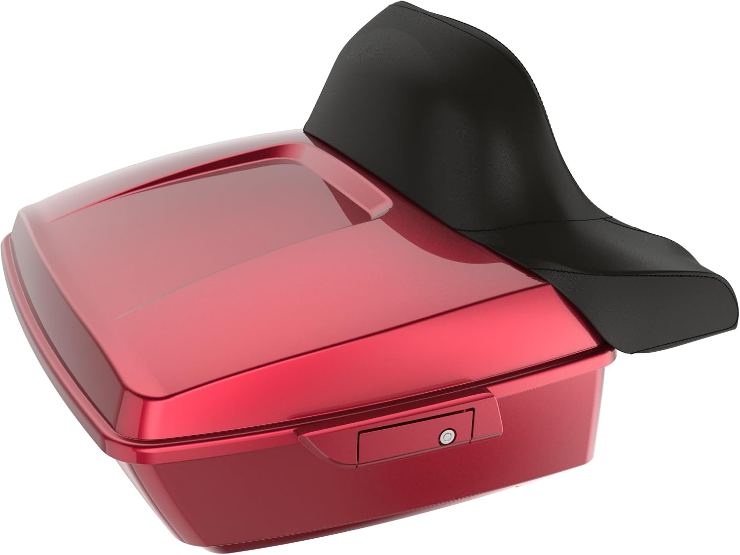 Tour Pack Latches Velocity Red Sunglo,Tour Pack Trunk Lid Latch with Keys Fit for Harley Touring/Road King/Road Glide/Street Glide/Electra Glide/Ultra-Classic 2014+