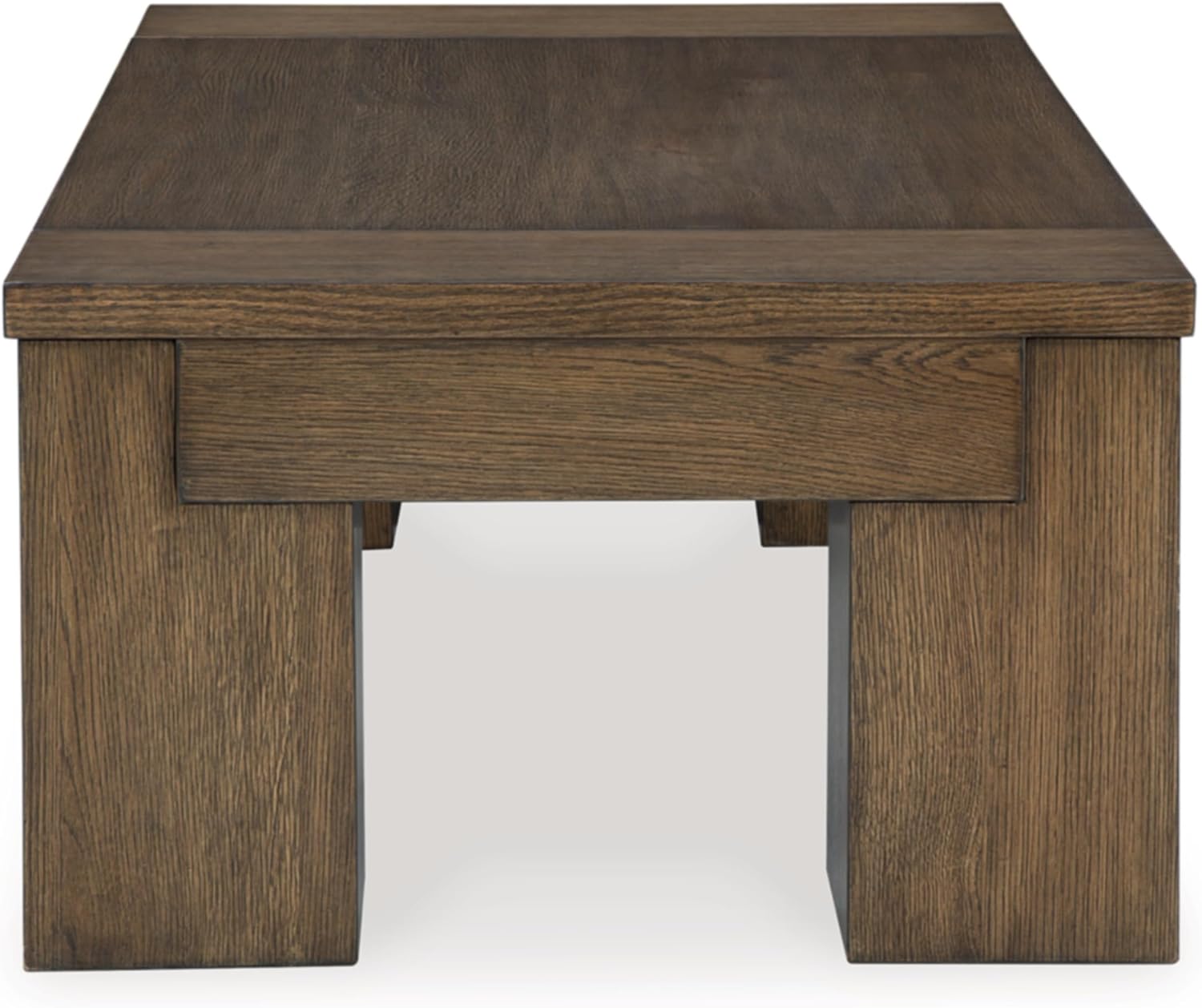 Signature Design by Ashley Rosswain Contemporary Lift-Top Coffee Table, Dark Brown