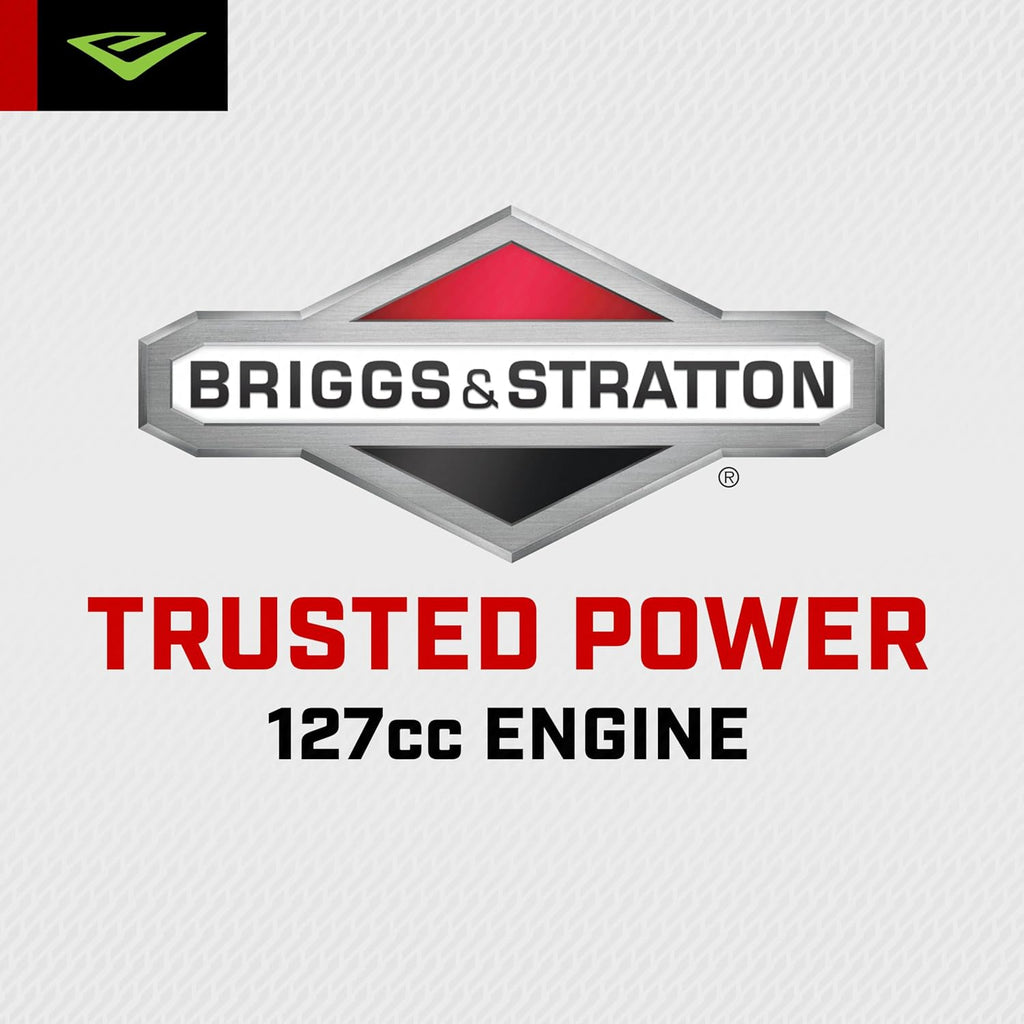 Earthquake® 46059 Pioneer™ Dual Direction Rear Tine Tiller, Powerful 127cc 4-Cycle Briggs and Stratton® Engine, Instant Reverse, 17' Tilling Width, 11' Tilling Depth, Frustration Free Shifting