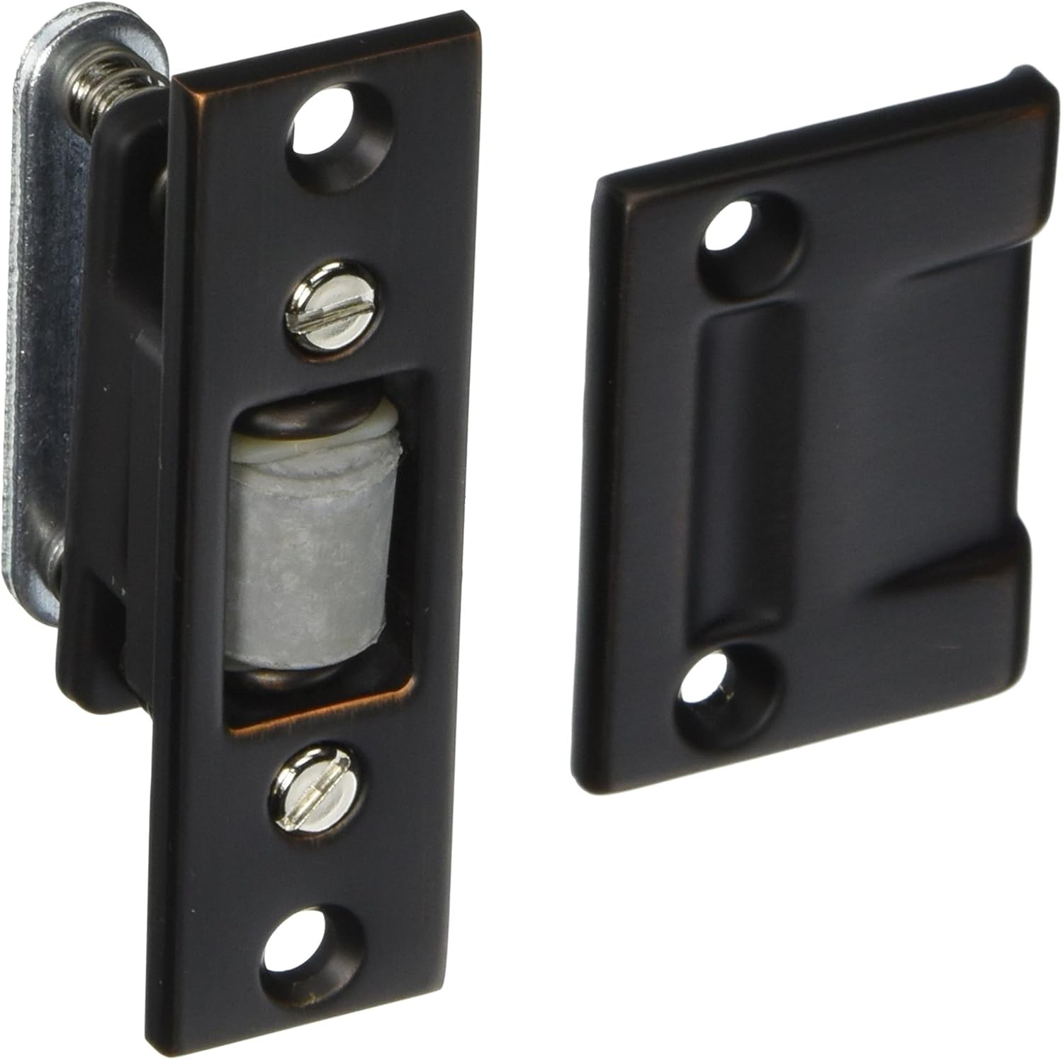 Baldwin 0430112 Roller Latch, Aged Bronze