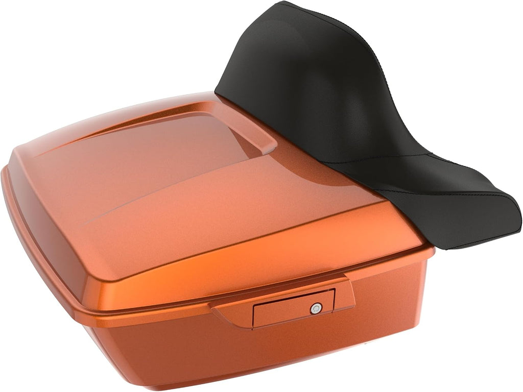 Tour Pack Latches Amber Whisky,Tour Pack Trunk Lid Latch with Keys Fit for Harley Touring/Road King/Road Glide/Street Glide/Electra Glide/Ultra-Classic 2014+