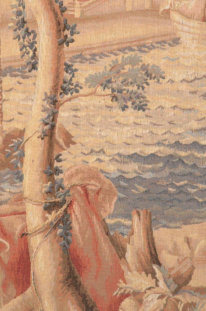 Charlotte Home Furnishings Inc. Le Port French Tapestry Wall Hanging, 58 X 58 Inch, Viscose Cotton And Polyester Blend Wall Art, Woven In France, Perfect For Home Decor And Wall Decor