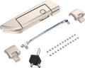 Tour Pack Latches Hinges Fit for Harley Touring Razor Chopped King Pak Road King Road Glide Street Glide Electra Glide 2014-2025 Silver Fortune