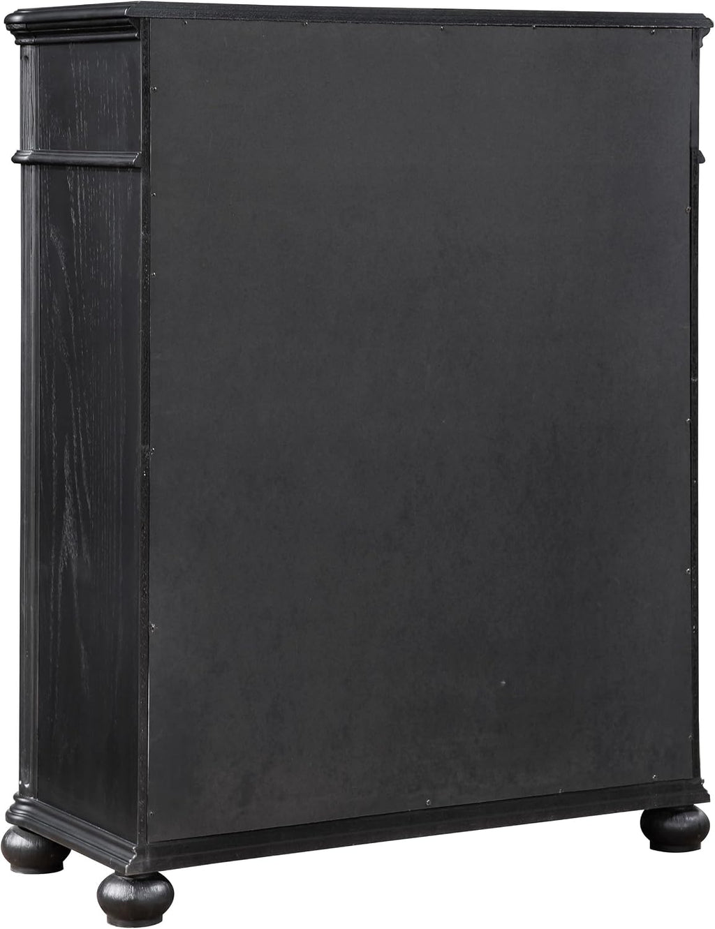 Coaster Home Furnishings Celina Traditional Wood 5-Drawer Bedroom Chest of Drawers Chiffonier Clothing Storage Cabinet Bedroom Armoire Tall Dresser Organizer Unit Black 224765