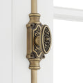 Signature Hardware 955211-1.75 Helmina 72 Inch Tall Window Cremone Security Bolt - Antique Brass
