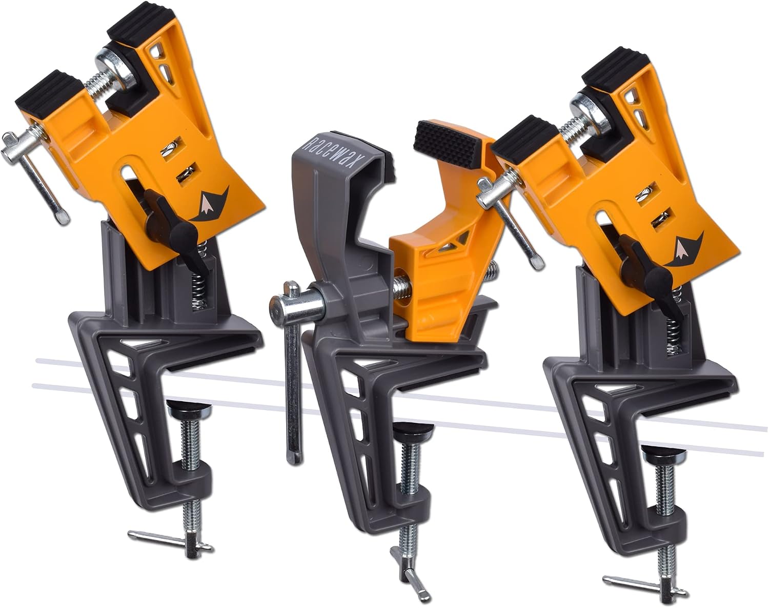 RaceWax Digital Elite Ski Wax Tuning Kit + All Metal World Cup Ski Vise - (ZS-7967)