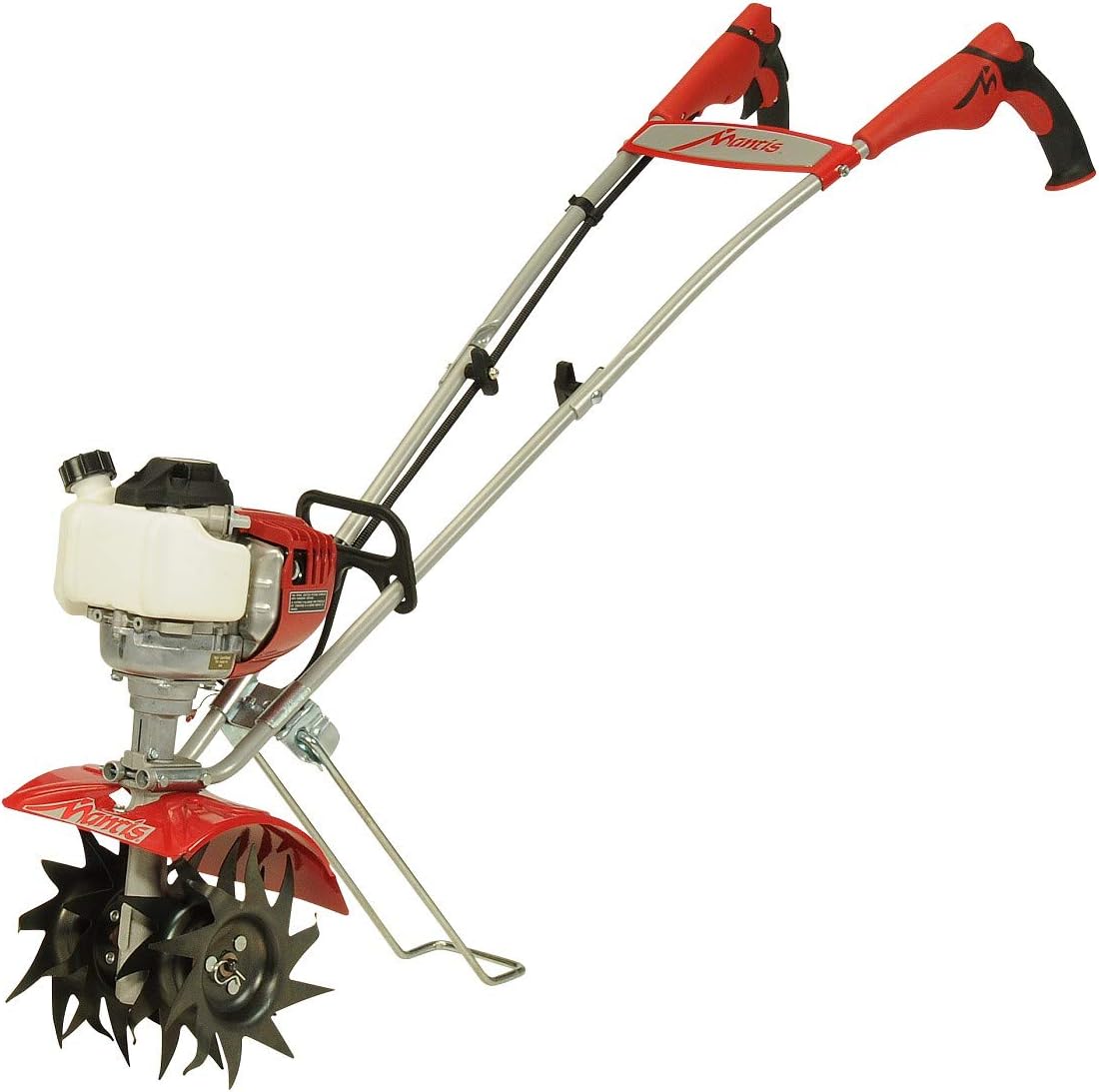 Mantis 7940 4-Cycle Tiller Cultivator Powered by Honda – Lightweight, Powerful and Compact - No Fuel Mix, Sure-Grip Handles – Built To Be Durable and Dependable