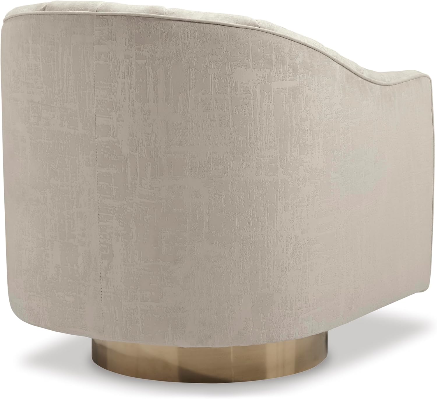Signature Design by Ashley Penzlin Swivel Accent Chair, Beige