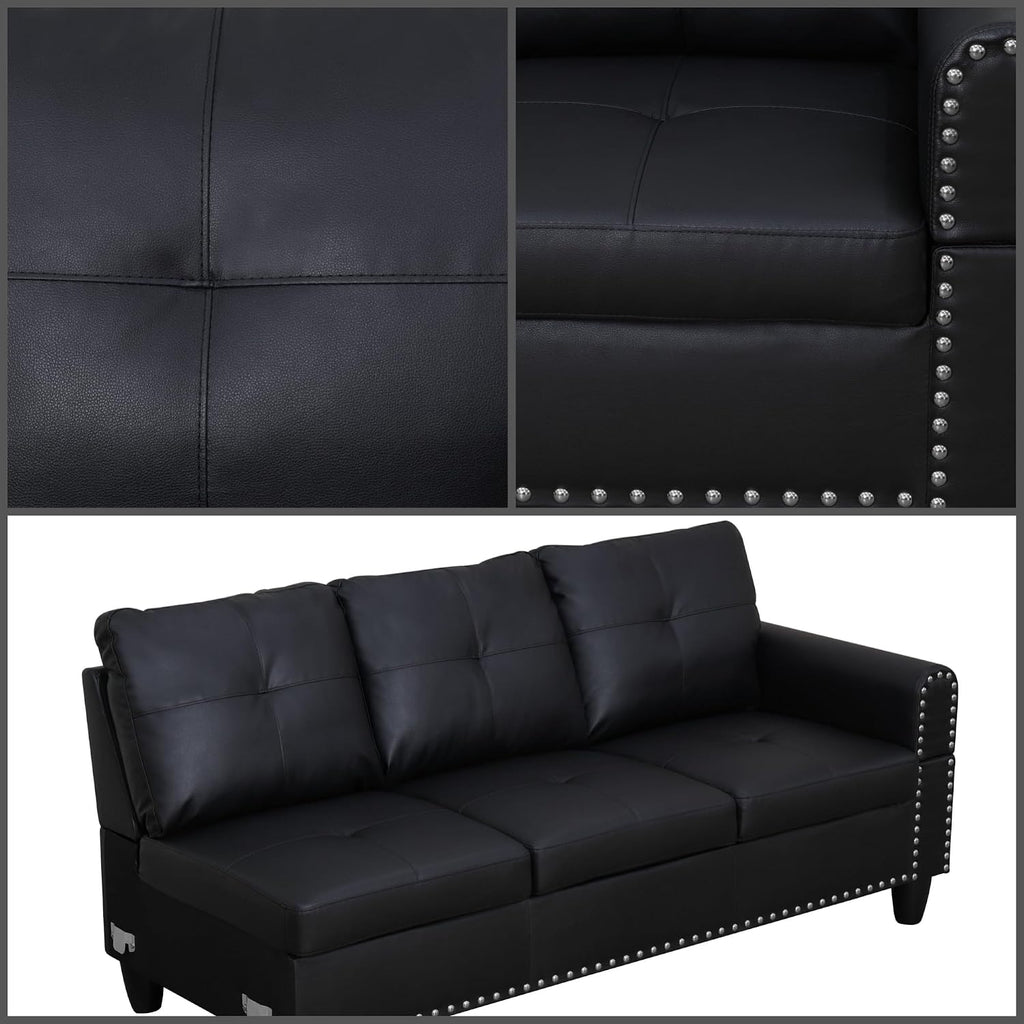 L Shaped Couches for Living Room, Sectional Couch Living Room Furniture