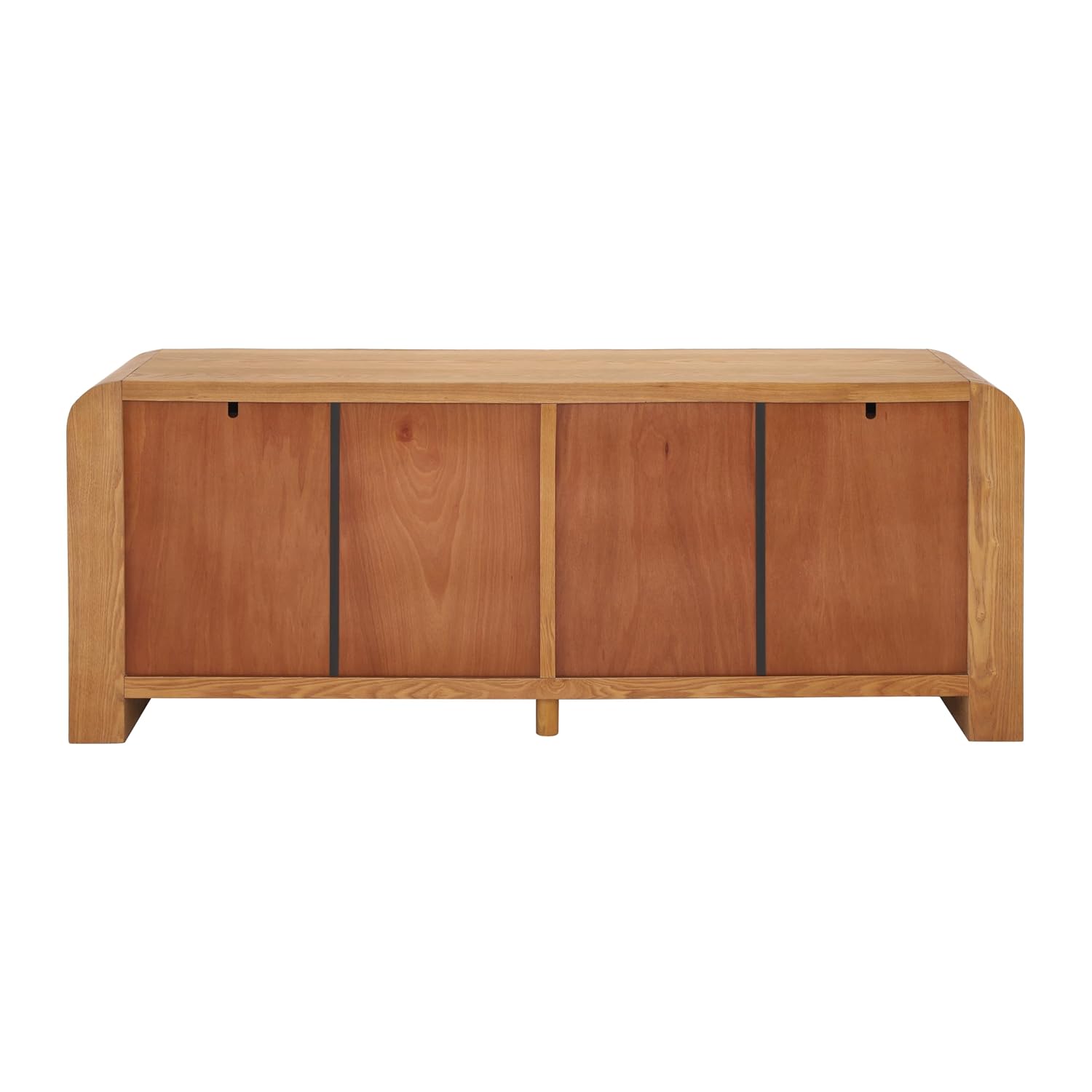 Christopher Knight Home Rulor Modern Sideboard Buffet Cabinet, Wooden Storage Cabinet Organizer, Living Room TV Stand Entertainment Center, Narrow Console Table, Natural
