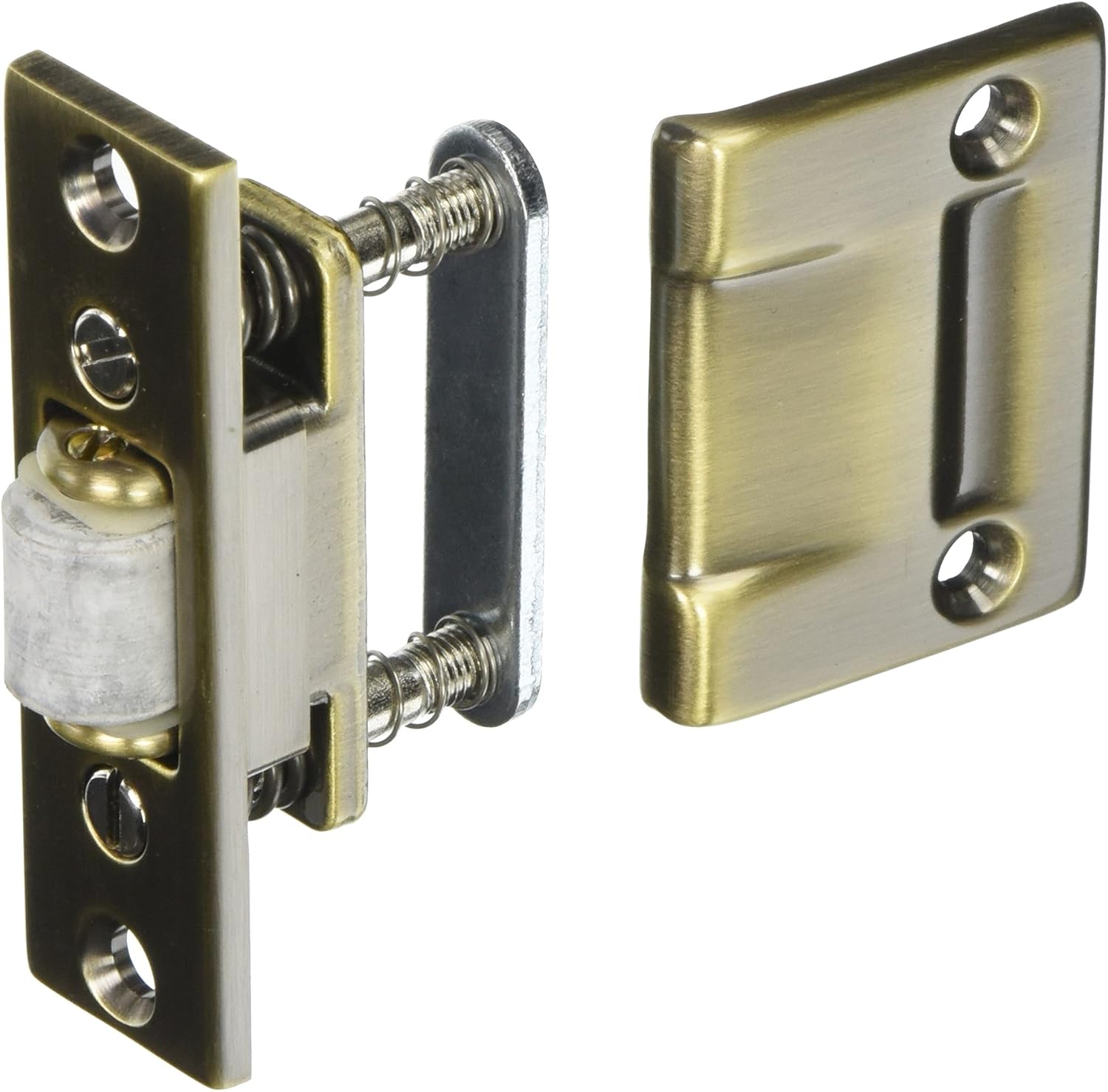 Baldwin 0430050 Roller Latch, Antique Brass