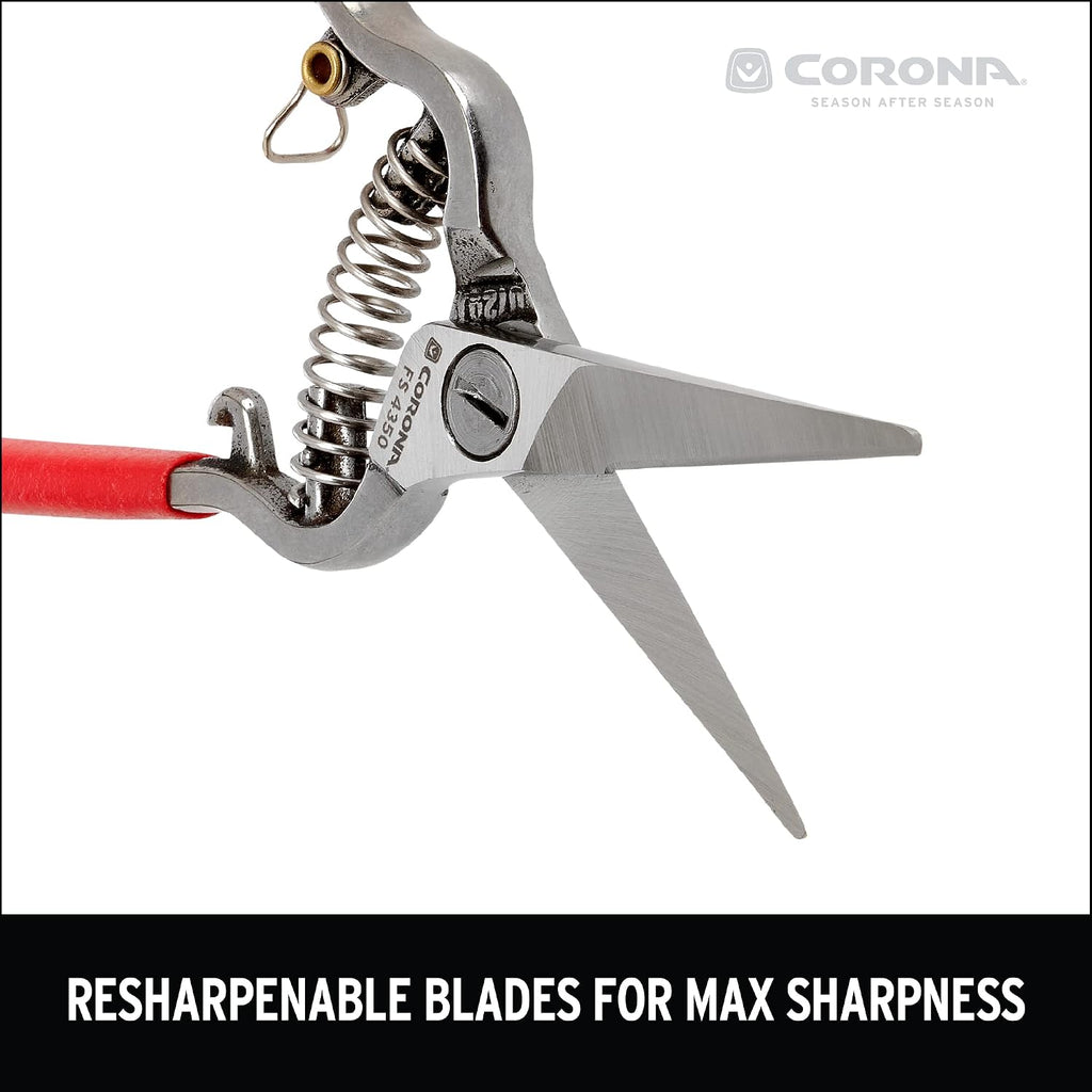Corona FS-4350 Thinning Shears Cushioned Non-Slip Grip, Steel (Pack of 6)