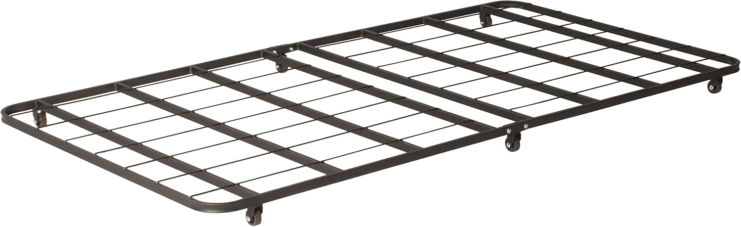 Hillsdale Furniture Metal Frame Roll-Out Trundle for Daybeds and Twin Beds, Black