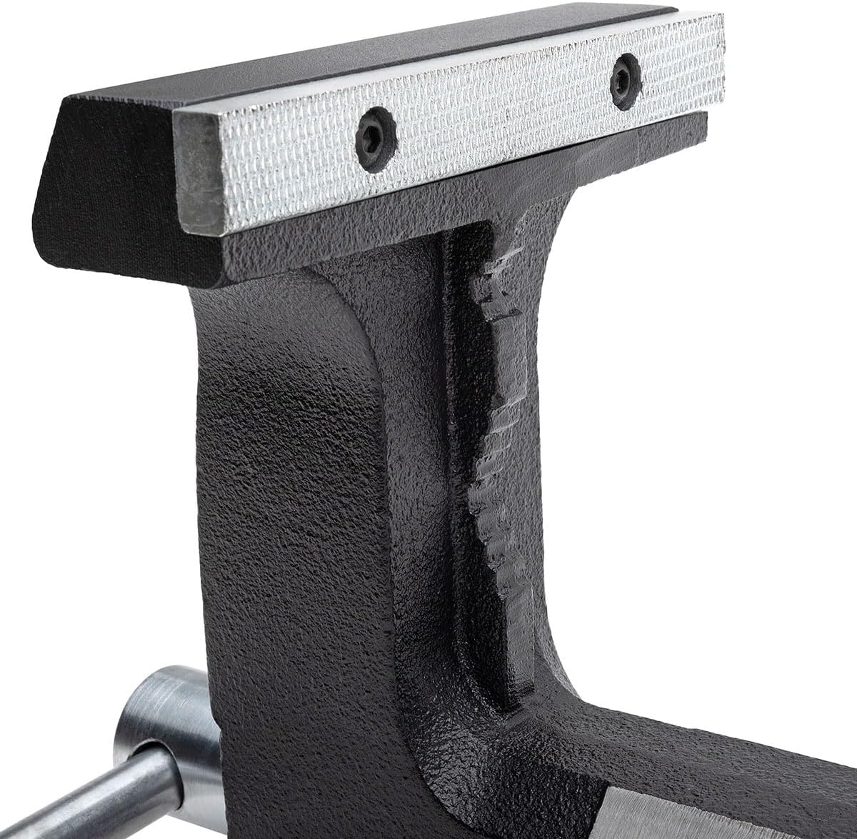 Yost Vise RHV-6 6-Inch Truck Trailer Receiver Vise | Heavy Duty Portable Work Vise | 5.9' Jaw Width, 5.81' Max Jaw Opening, 4.96' Throat | Fits Standard 2' Hitch with Hitch Pin Included