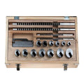 HSS Keyway Broach Set Metric High Speed Steel with Guide Bushing for CNC Cutting Machine Tool Heat Resistance