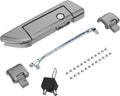 Tour Pack Latches,Tour Pack Trunk Lid Latch with Keys Fit for Harley Touring/Road King/Road Glide/Street Glide/Electra Glide/Ultra-Classic 2014+ Charcoal Grey