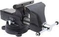 Yost HD800-C Heavy Duty 8-Inch Mechanics Work Bench Vise | Heavy Duty Woodworking & Metal Work Table with Secure Grip Swivel Base | 60,000 PSI Casting Iron Material with Extra-large Anvil Surface