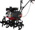 SPLENDOR Gas Powered Tiller 4 Cycle 212CC Working Width 13in-22in-33.5in Total Two Packages