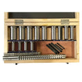 Keyway Broach Kit 22pcs Keyway Broach Set HSS Metric Keyway Cutting Tool for CNC Machine