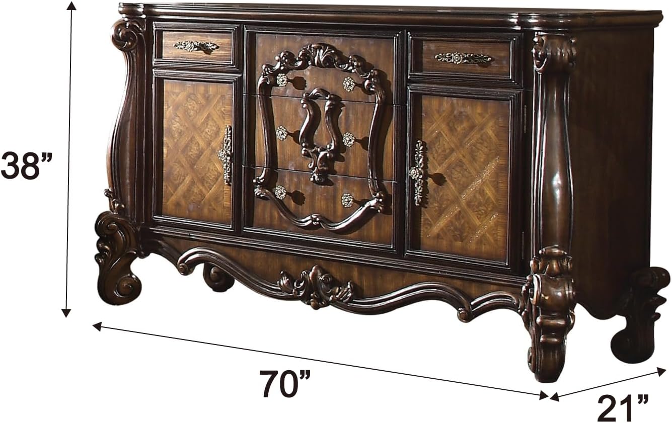 ACME Versailles Dresser - - Cherry Oak