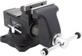 Yost HD450-C Heavy Duty 4-1/2 Inch Mechanics Work Bench Vise | Heavy Duty Woodworking & Metal Work Table with Secure Grip Swivel Base | 60,000 PSI Casting Iron Material with Extra-large Anvil Surface